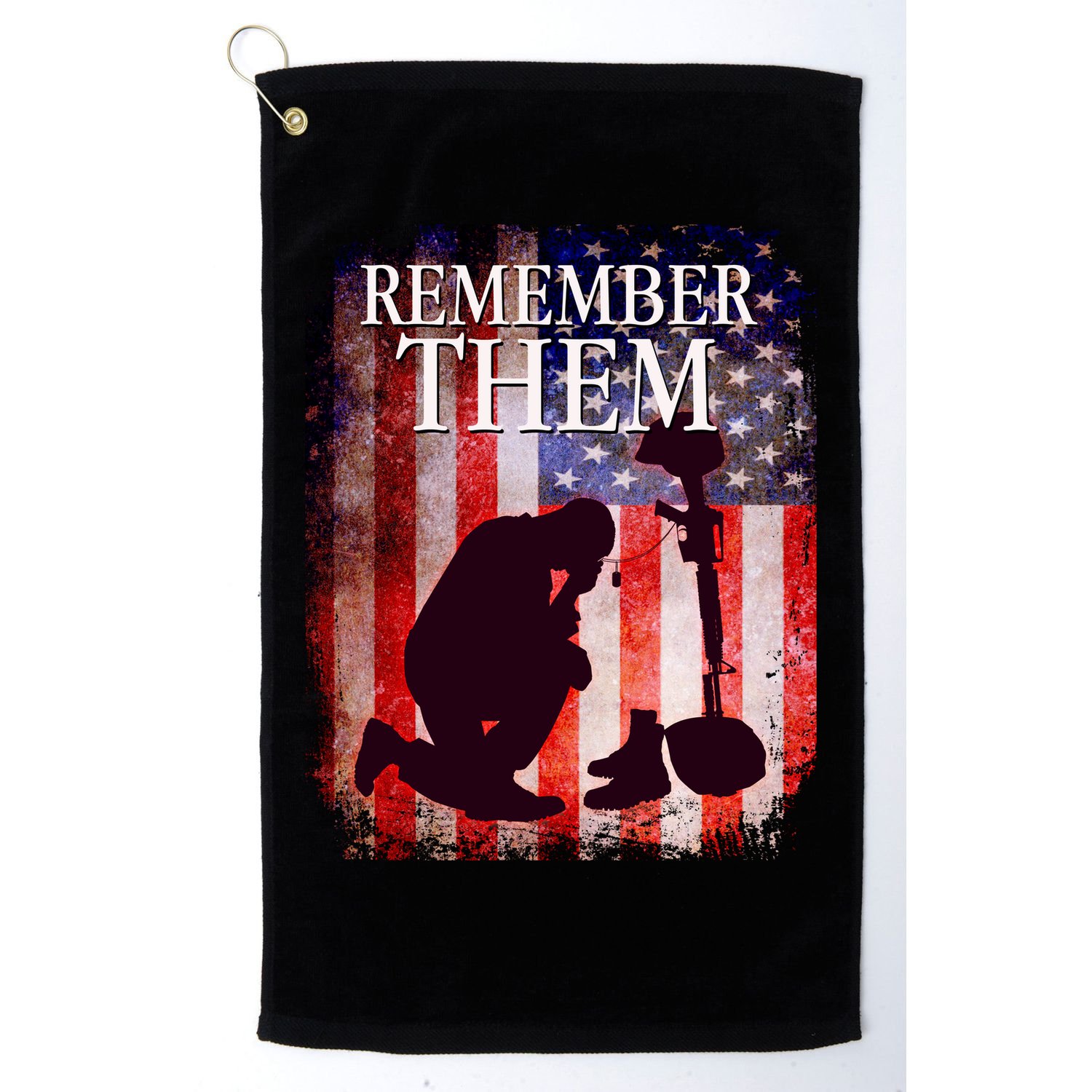 Remember Them Memorial Day Golf Towel