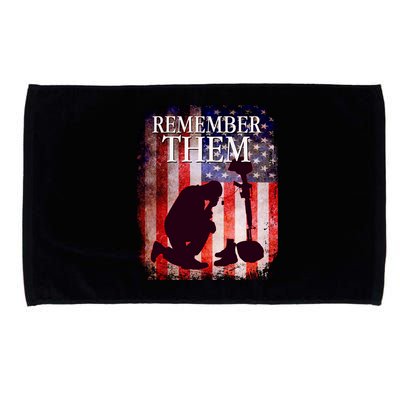 Remember Them Memorial Day Microfiber Hand Towel