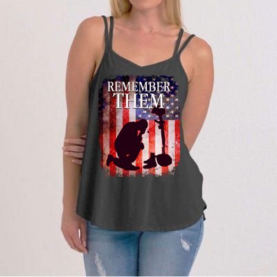 Remember Them Memorial Day Women's Strappy Tank