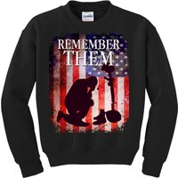 Remember Them Memorial Day Kids Sweatshirt