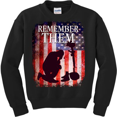 Remember Them Memorial Day Kids Sweatshirt