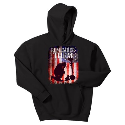 Remember Them Memorial Day Kids Hoodie