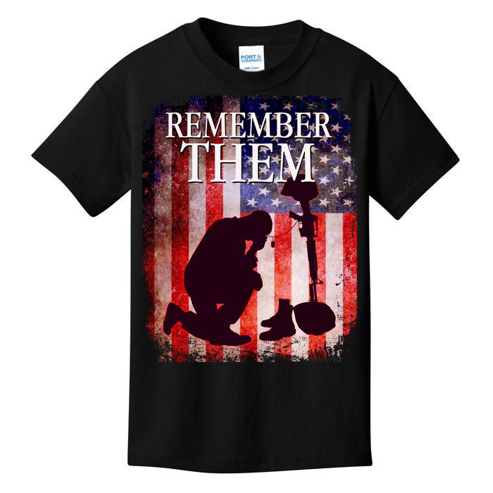 Remember Them Memorial Day Kids T-Shirt