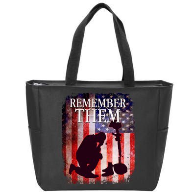 Remember Them Memorial Day Zip Tote Bag