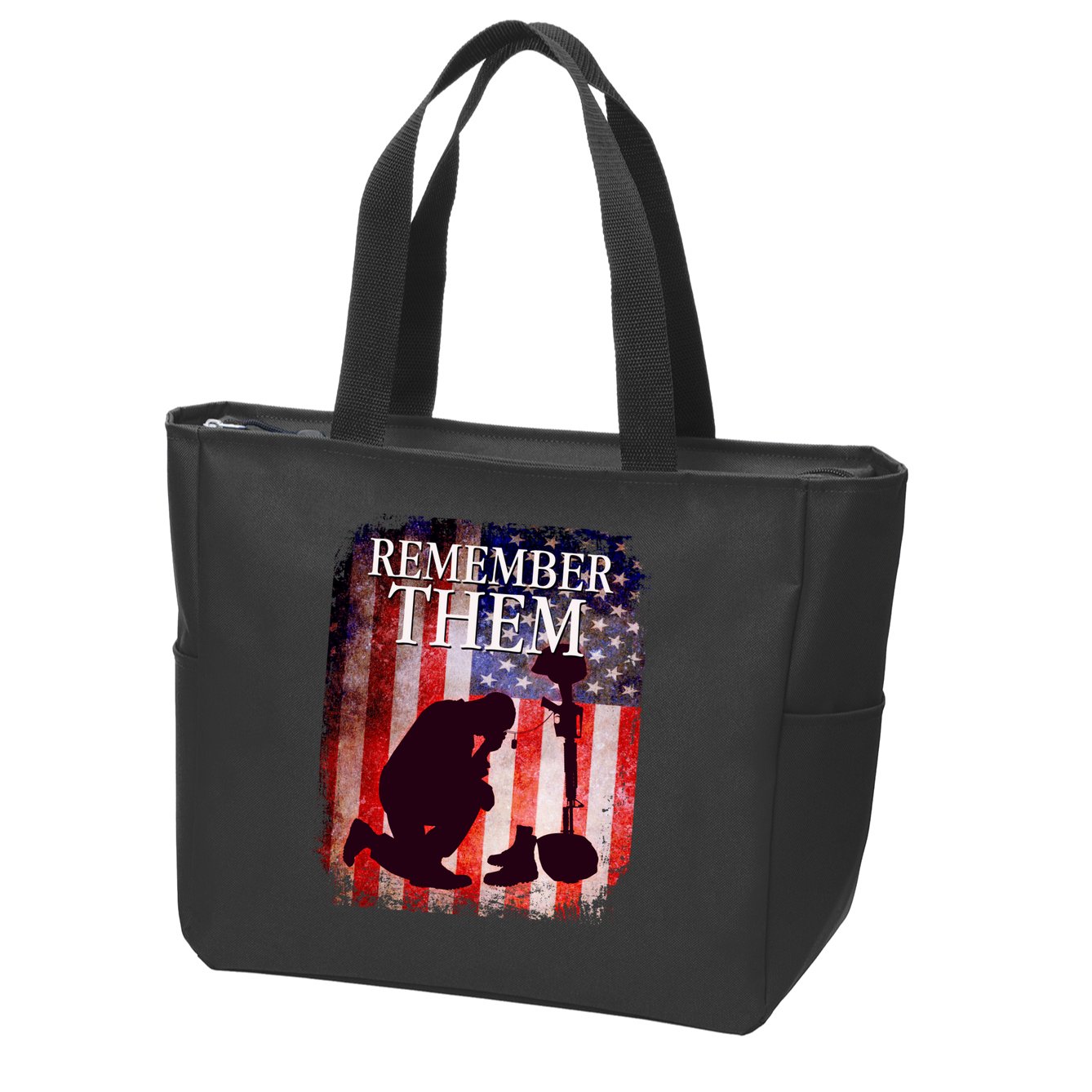 Remember Them Memorial Day Zip Tote Bag