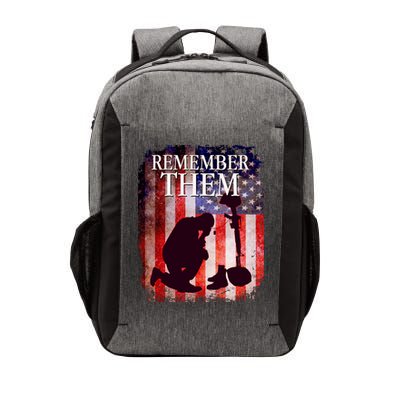 Remember Them Memorial Day Vector Backpack