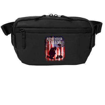 Remember Them Memorial Day Crossbody Pack