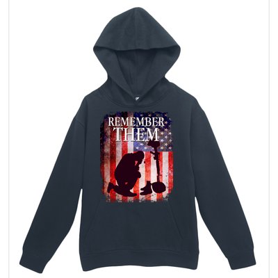 Remember Them Memorial Day Urban Pullover Hoodie