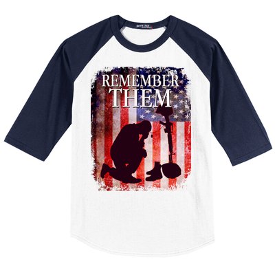 Remember Them Memorial Day Baseball Sleeve Shirt