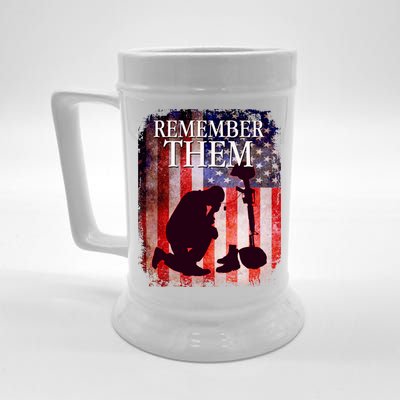 Remember Them Memorial Day Beer Stein