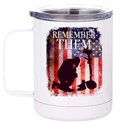 Remember Them Memorial Day 12 oz Stainless Steel Tumbler Cup