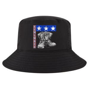 Remember Veteran Combat Boots Cool Comfort Performance Bucket Hat