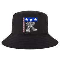 Remember Veteran Combat Boots Cool Comfort Performance Bucket Hat