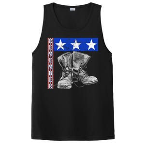 Remember Veteran Combat Boots PosiCharge Competitor Tank