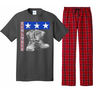 Remember Veteran Combat Boots Pajama Set