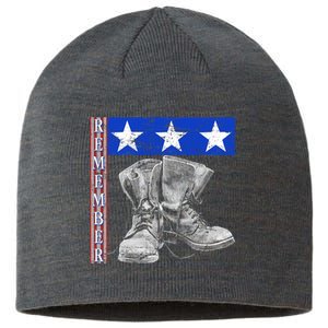 Remember Veteran Combat Boots Sustainable Beanie