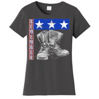 Remember Veteran Combat Boots Women's T-Shirt