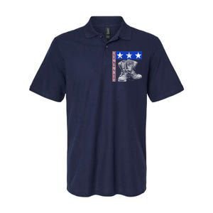 Remember Veteran Combat Boots Softstyle Adult Sport Polo