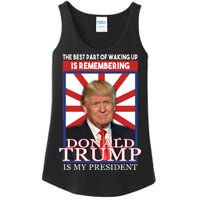 Remembering Donald Trump Is My President Ladies Essential Tank