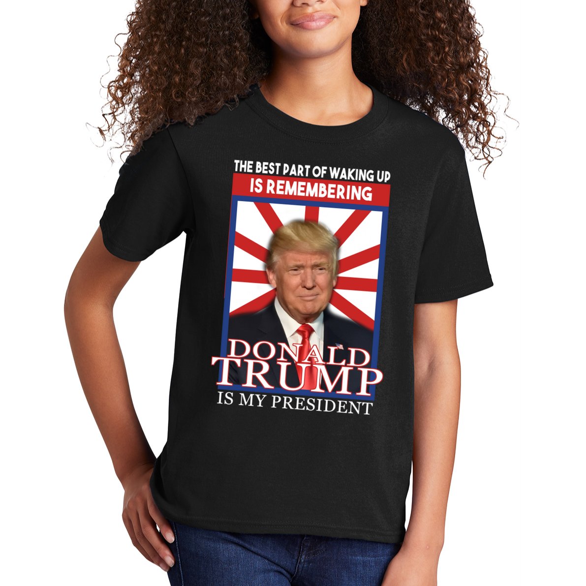 Remembering Donald Trump Is My President Kids T-Shirt