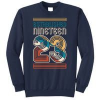 Retro Established Nineteen 23 1923 100th Birthday Sweatshirt