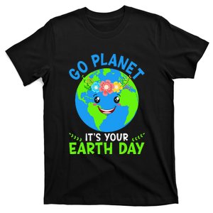 Restore Earth Nature Planet Cute Earth Day T-Shirt