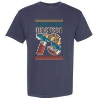 Retro Established Nineteen 73 1973 50th Birthday Garment-Dyed Heavyweight T-Shirt