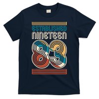Retro Established Nineteen 83 1983 40th Birthday T-Shirt
