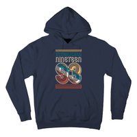 Retro Established Nineteen 93 1993 30th Birthday Hoodie