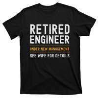 Retirement Engineer Novelty Gift Retired Engineer T-Shirt