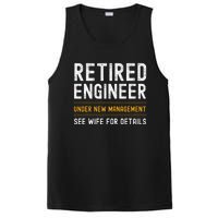 Retirement Engineer Novelty Gift Retired Engineer PosiCharge Competitor Tank