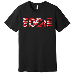 Retro Eddie Name Distressed 90s Classic Van Name Pride Gifts Premium T-Shirt