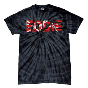 Retro Eddie Name Distressed 90s Classic Van Name Pride Gifts Tie-Dye T-Shirt