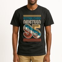 Retro Established Nineteen 95 1995 30th Birthday Tall T-Shirt