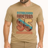 Retro Established Nineteen 95 1995 30th Birthday Cooling Performance Crew T-Shirt