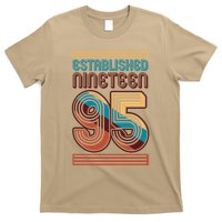 Retro Established Nineteen 95 1995 30th Birthday T-Shirt