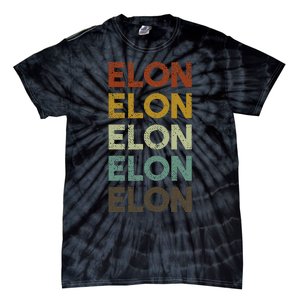 Retro Elon North Carolina Tie-Dye T-Shirt