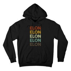 Retro Elon North Carolina Tall Hoodie