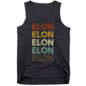 Retro Elon North Carolina Tank Top