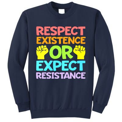 Respect Existence Or Expect Resistance Sweatshirt