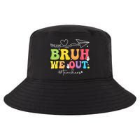 Retro End Of School Year Teacher Summer Bruh We Out Cool Comfort Performance Bucket Hat