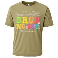 Retro End Of School Year Teacher Summer Bruh We Out Performance Shirt