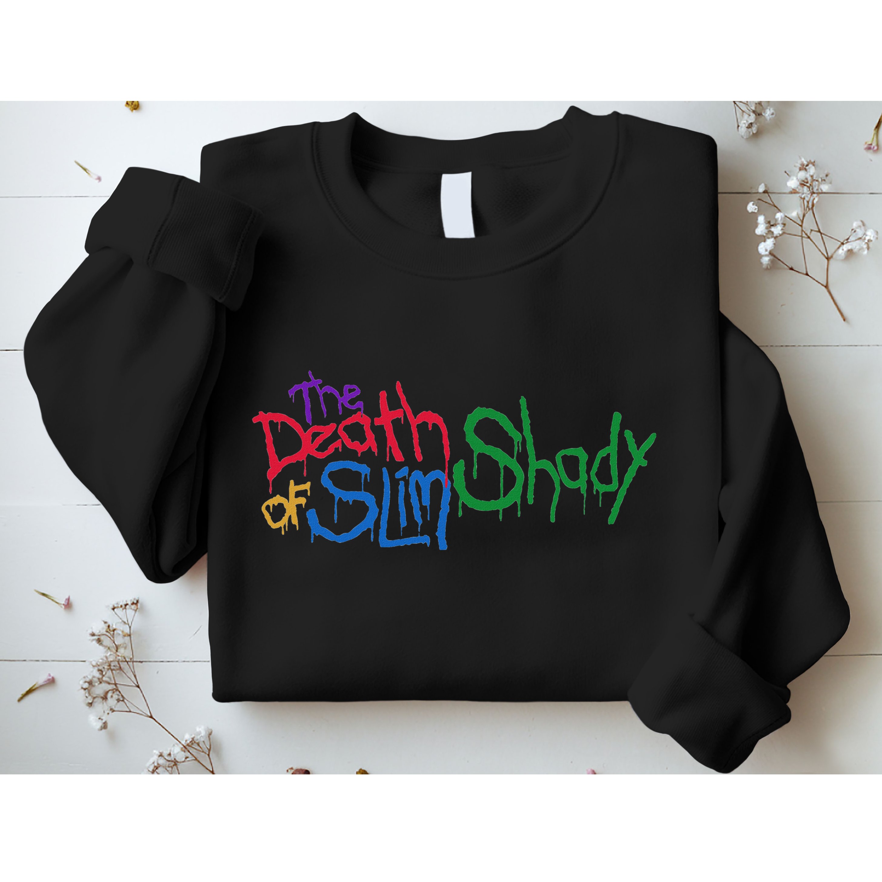 Retro Emi Of Slim Coloful Death Hip Hop Sweatshirt