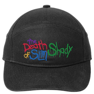 Retro Emi Of Slim Coloful Death Hip Hop 7-Panel Snapback Hat