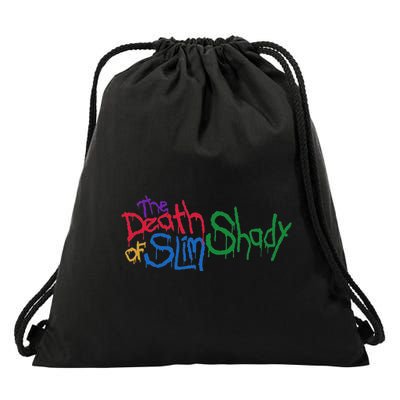 Retro Emi Of Slim Coloful Death Hip Hop Drawstring Bag