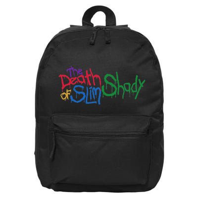 Retro Emi Of Slim Coloful Death Hip Hop 16 in Basic Backpack