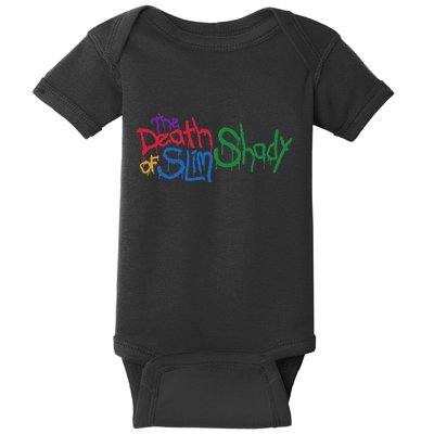 Retro Emi Of Slim Coloful Death Hip Hop Baby Bodysuit