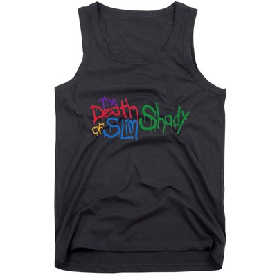Retro Emi Of Slim Coloful Death Hip Hop Tank Top