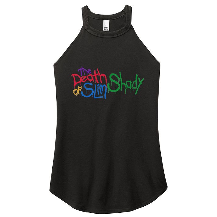 Retro Emi Of Slim Coloful Death Hip Hop Women's Perfect Tri Rocker Tank