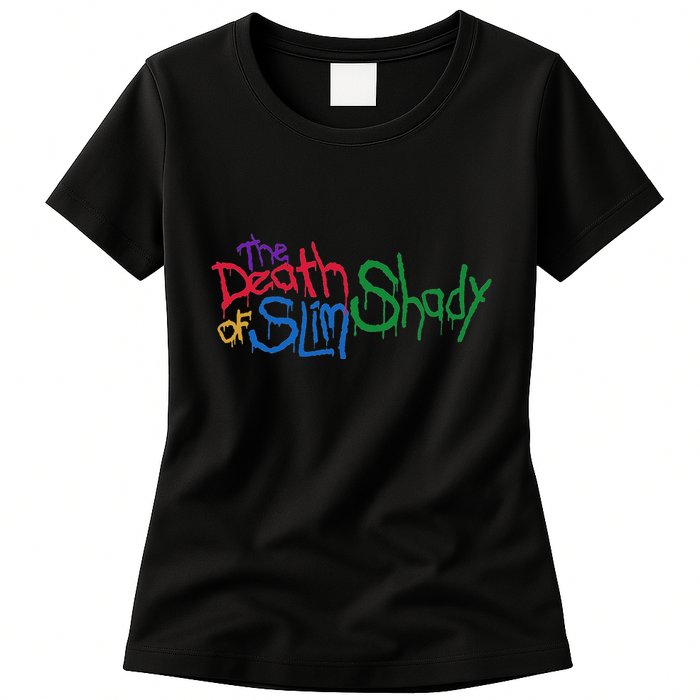 Retro Emi Of Slim Coloful Death Hip Hop Womens T-Shirt